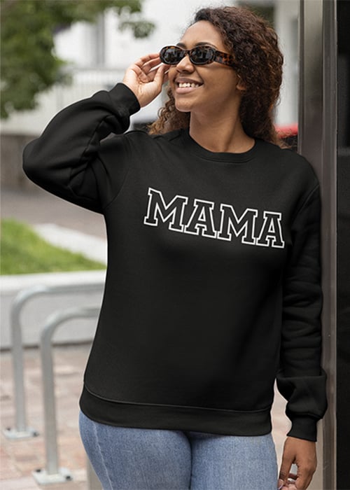 Mama crew sweatshirt sale